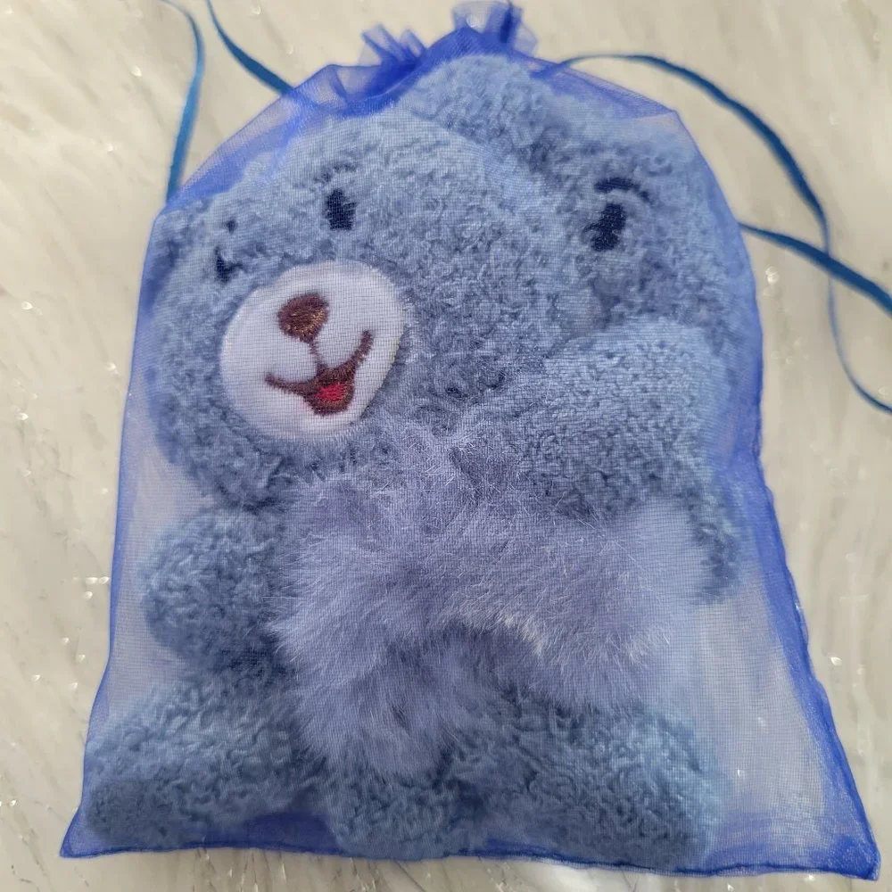 Set of 2 Plush Bear Scrunchies